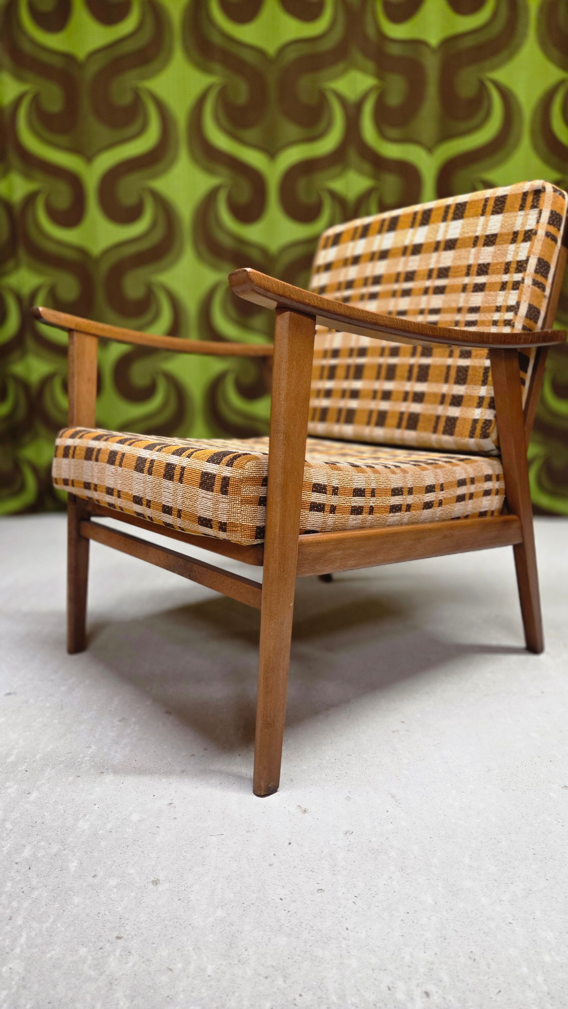 Fauteuil Scandinave 1970" vintage