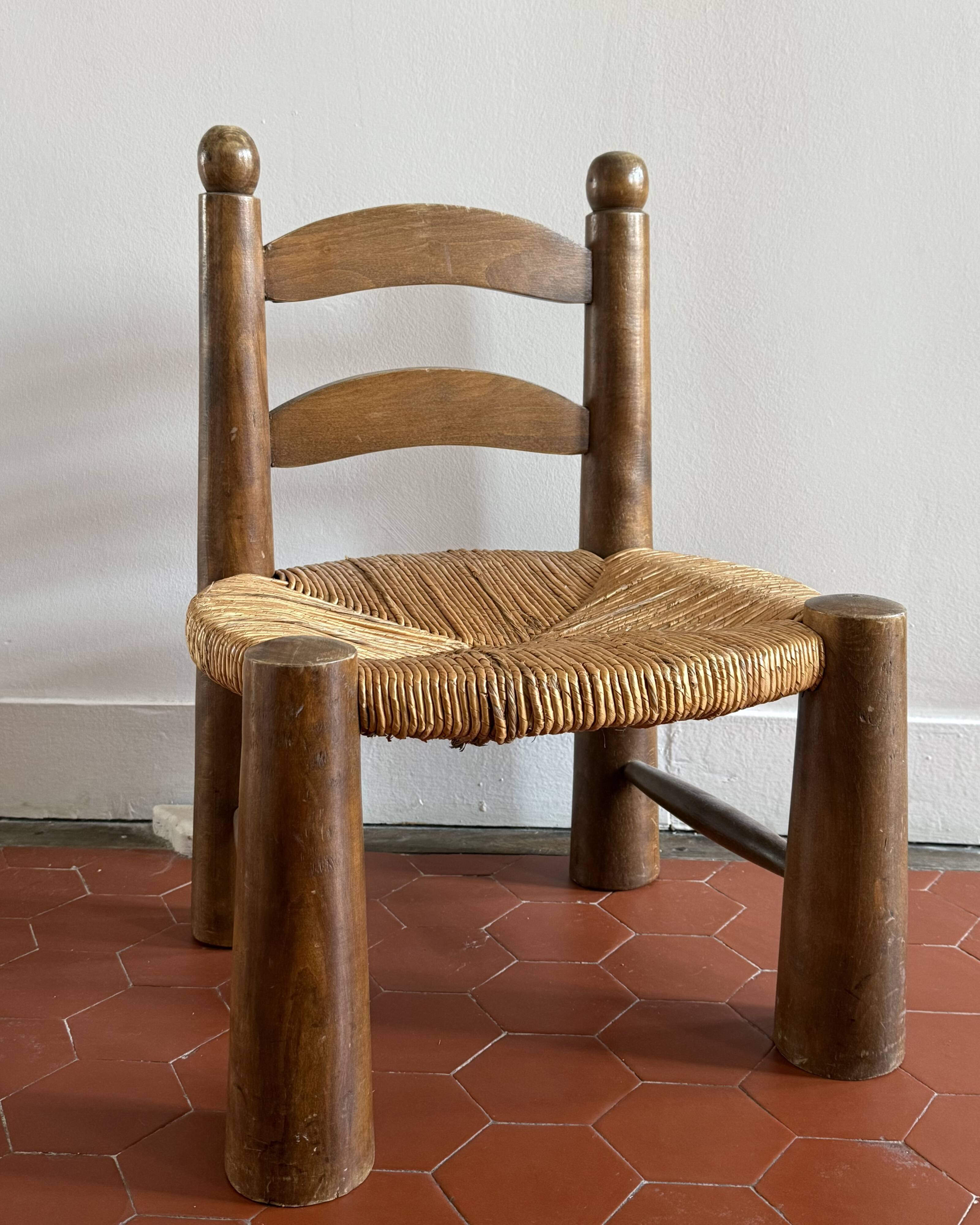 Chaise Basse Style Banquette D'angle D'occasion - Dimensions 43 Cm Largeur - Pour Salon Ou Entrée