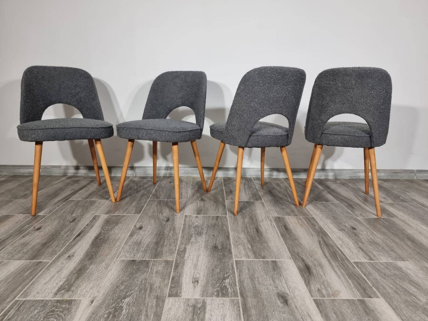 Dining Chairs by Oswald Haerdtl for Ton, 1950s, Set of 4