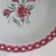 Round dish Sarreguemines Digoin model mignardise