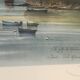 Marine lithograph signed Stéphane Lauro