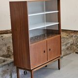 Small MDK display case / teak veneer bookcase 1960 Scandinavian design