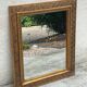 Antique gold and wood style mirror