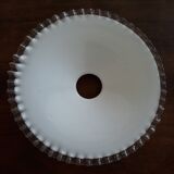 Lampshade - white opaline - 50s