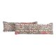Lot de 2 housses de coussin turque vintage 30x89 cm