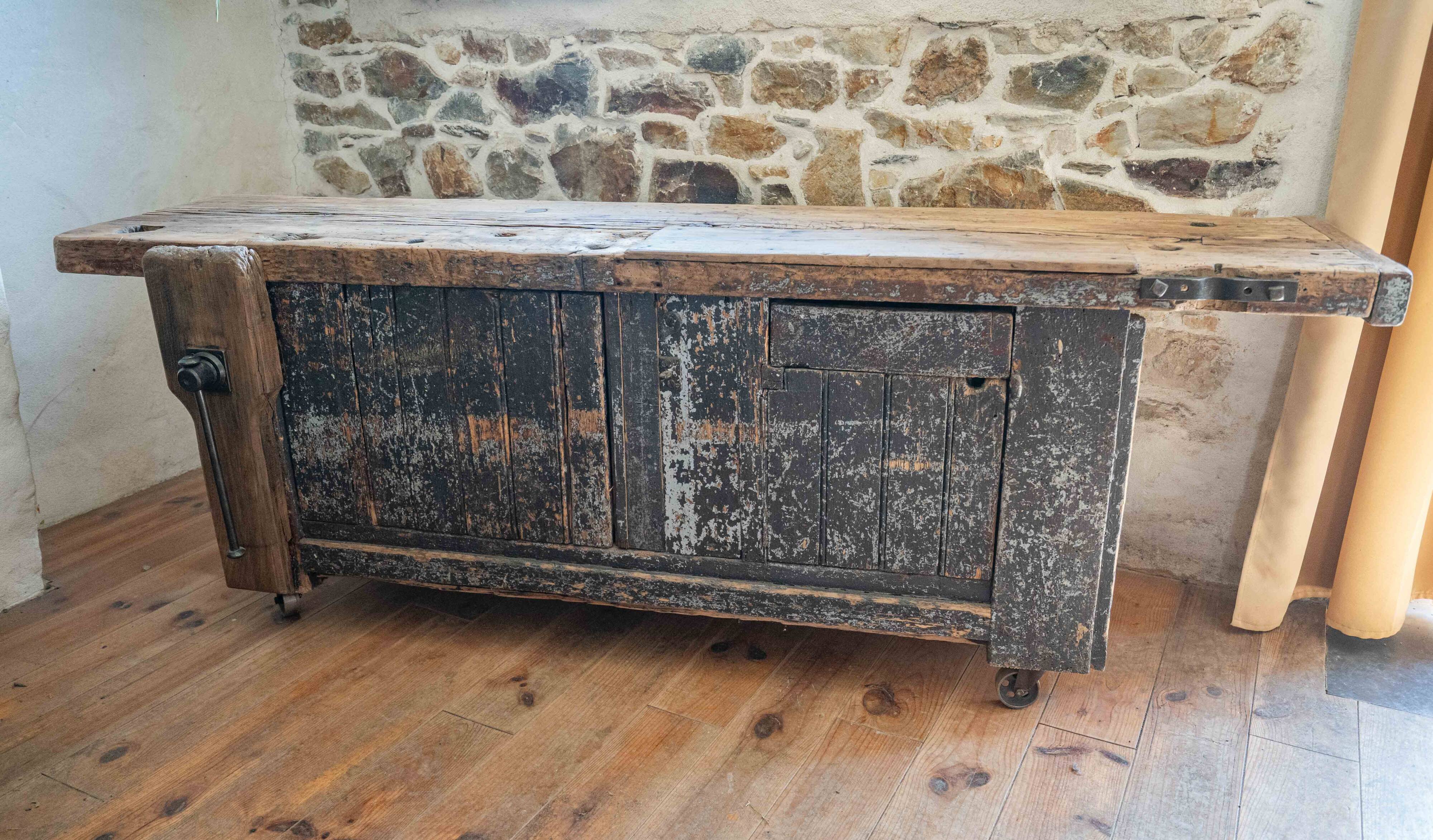 Restored old blacksmith's workshop