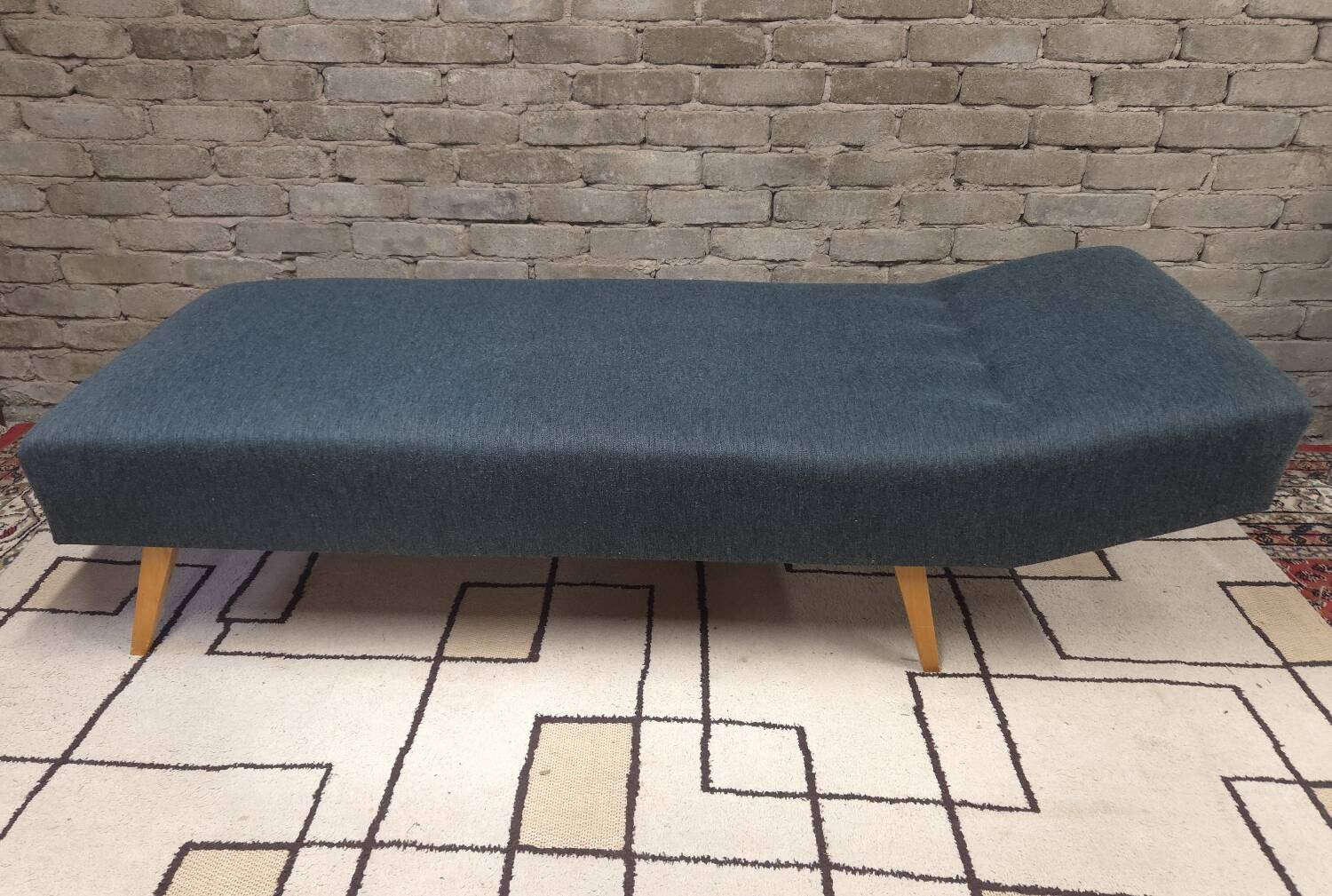 1960 vintage daybed chaise longue