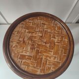 Rattan sofa end