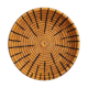 African basket braided, woven basket wall, ethnic and natural, Botswana