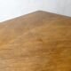 table basse d'appoint en bois pieds compas Design années 1950/60