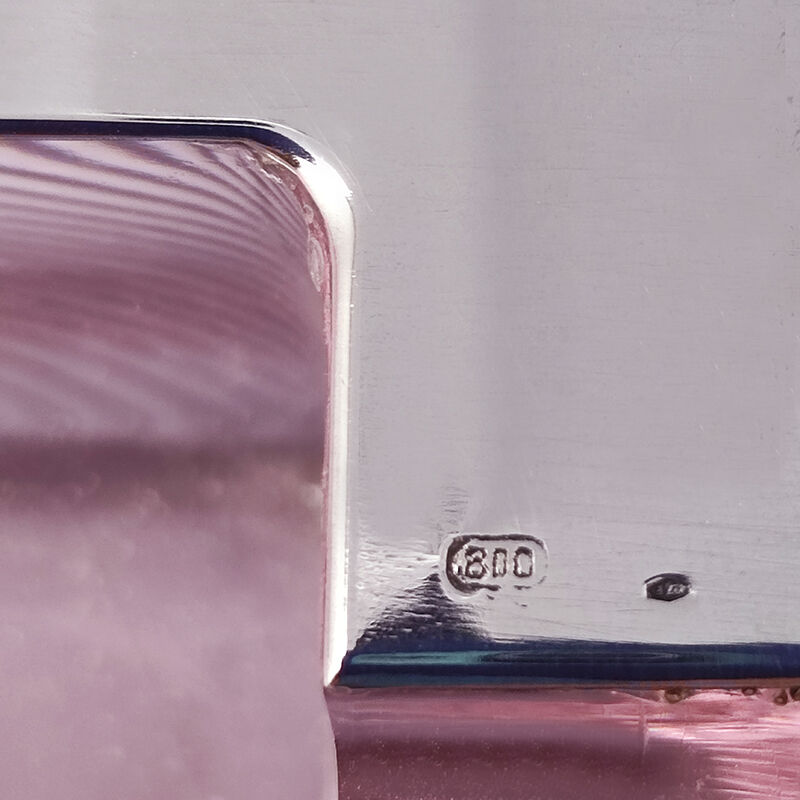 1970s smoking set by Sergio Asti for Arnolfo di Cambio, made in Italy