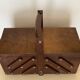 Travailleuse de table vintage