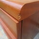 Mahogany low chest of drawers 70s