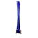 Vase solifleur bleu Murano avec détails blancs