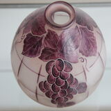 Art-Deco Vase In Multilayer Glass Paste Signed by Argyl