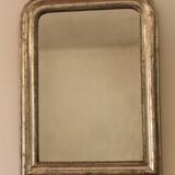 Louis Philippe silver mirror