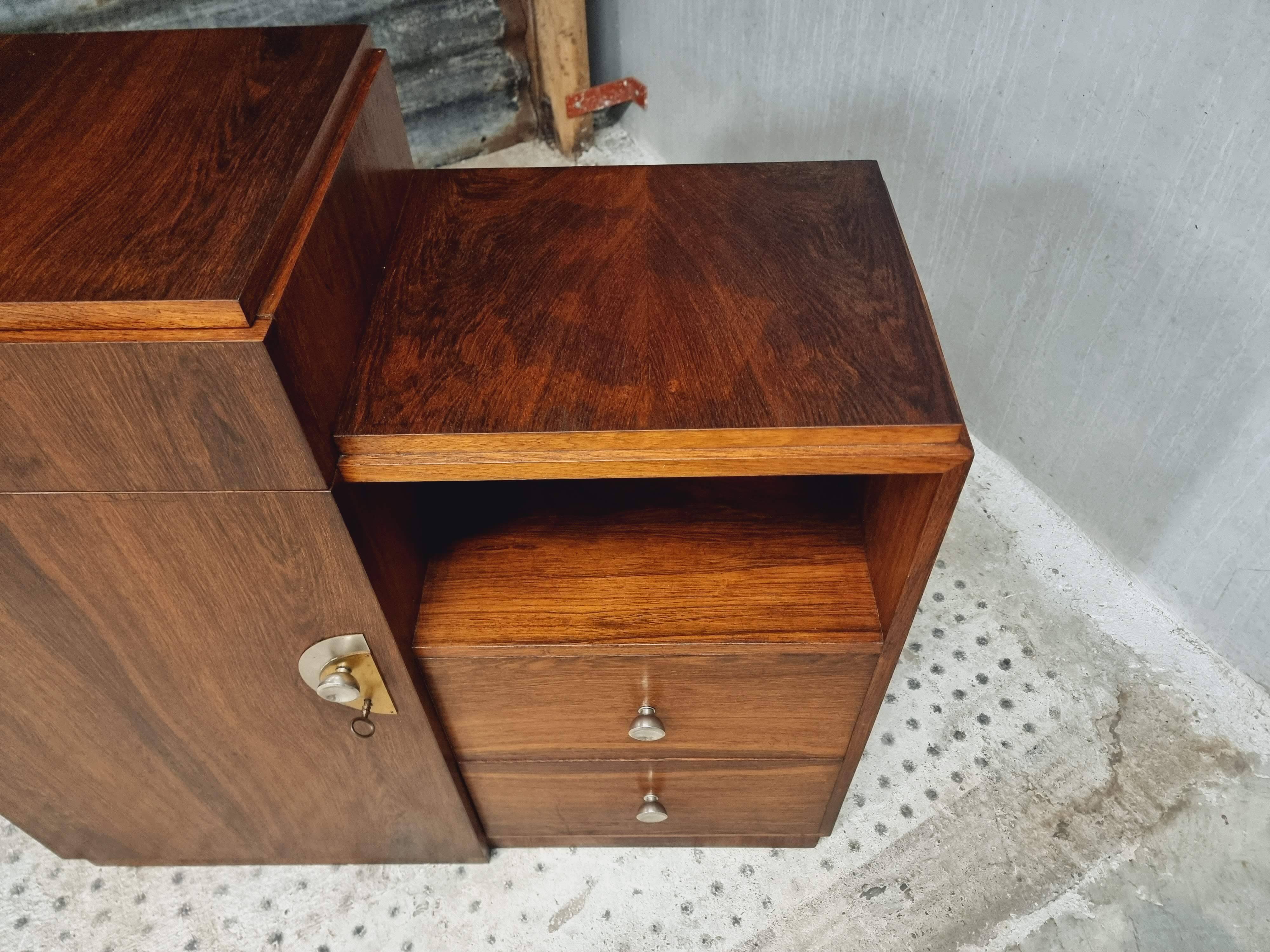 Art Deco sideboard dresser French chest of drawers rosewood