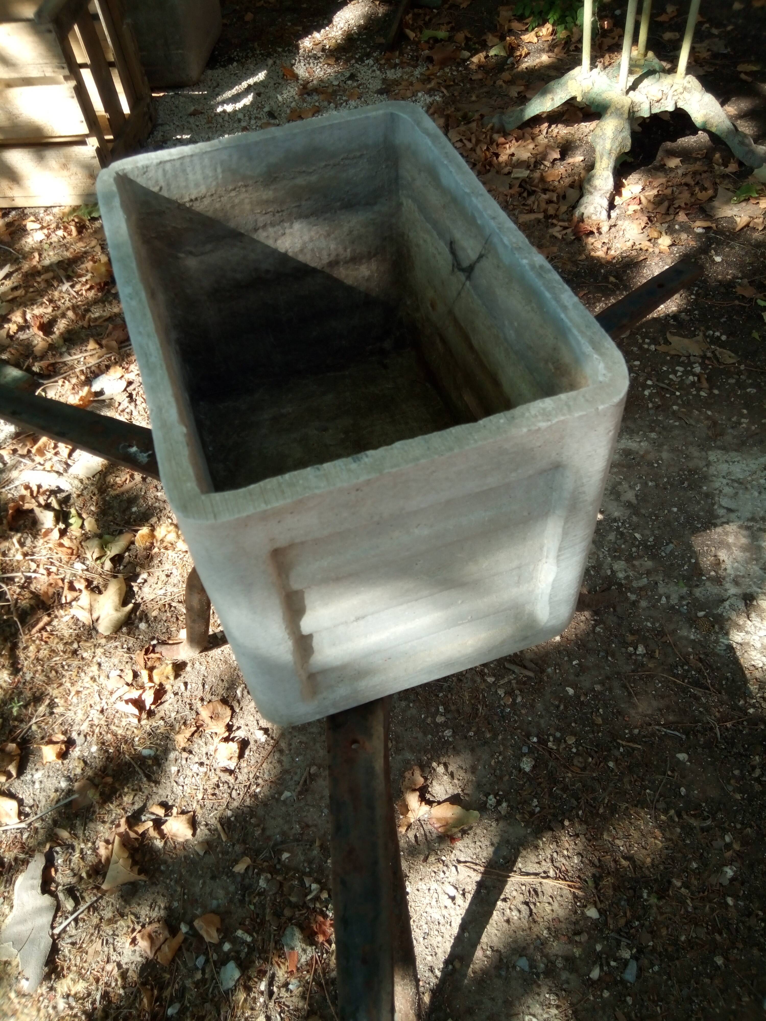 Lot of 15 planters from the 50 fibrociment, sneezes