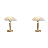 Superb pair of table lamps featuring the iconic "Mushroom" design.