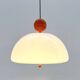 Suspension Saliscendi Orange by Elio Martinelli for Martinelli Luce, 1970