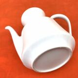 Art deco style coffee pot white porcelain