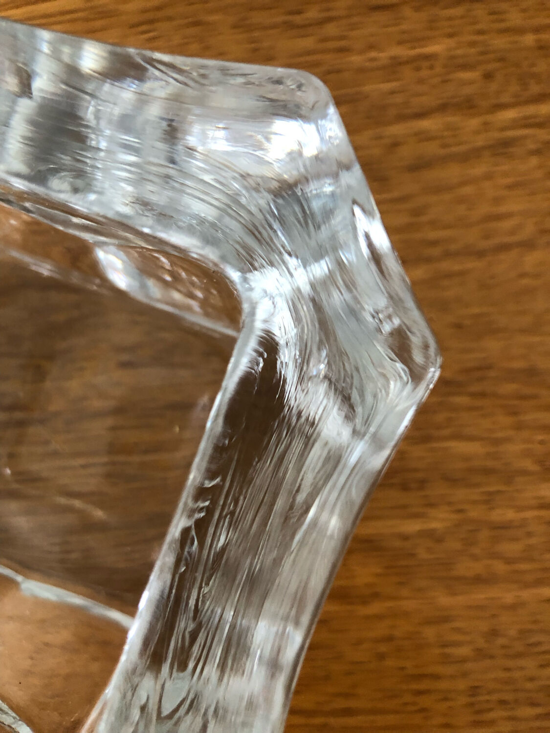 Vacuum pocket / glass pestle Vintage