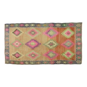 Anatolian handmade kilim rug 300 cm x 195 cm