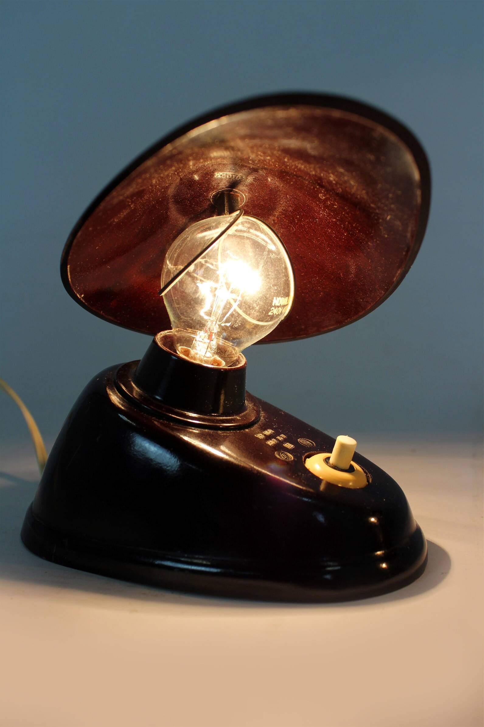 Bauhaus Bakelite Table Lamps from Esc, 1940s, Set of 2