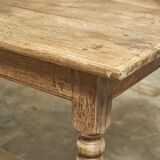 Oak farmhouse table