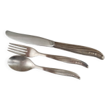Set of 3 twa silver cutlery