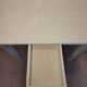 Spindle-legged desk
