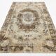 Brown & Cream Classic Persian Rug, 172x278Cm