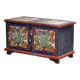 Folk art bridal chest, dated 1883