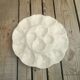 White Gien earthenware oyster dish