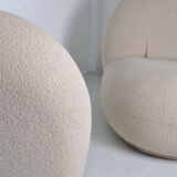 Pair of curled chairs