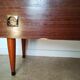Chest of drawers with spindle legs