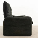 2-seater sofa & footstool maralunga by Vico Magistretti, Cassina