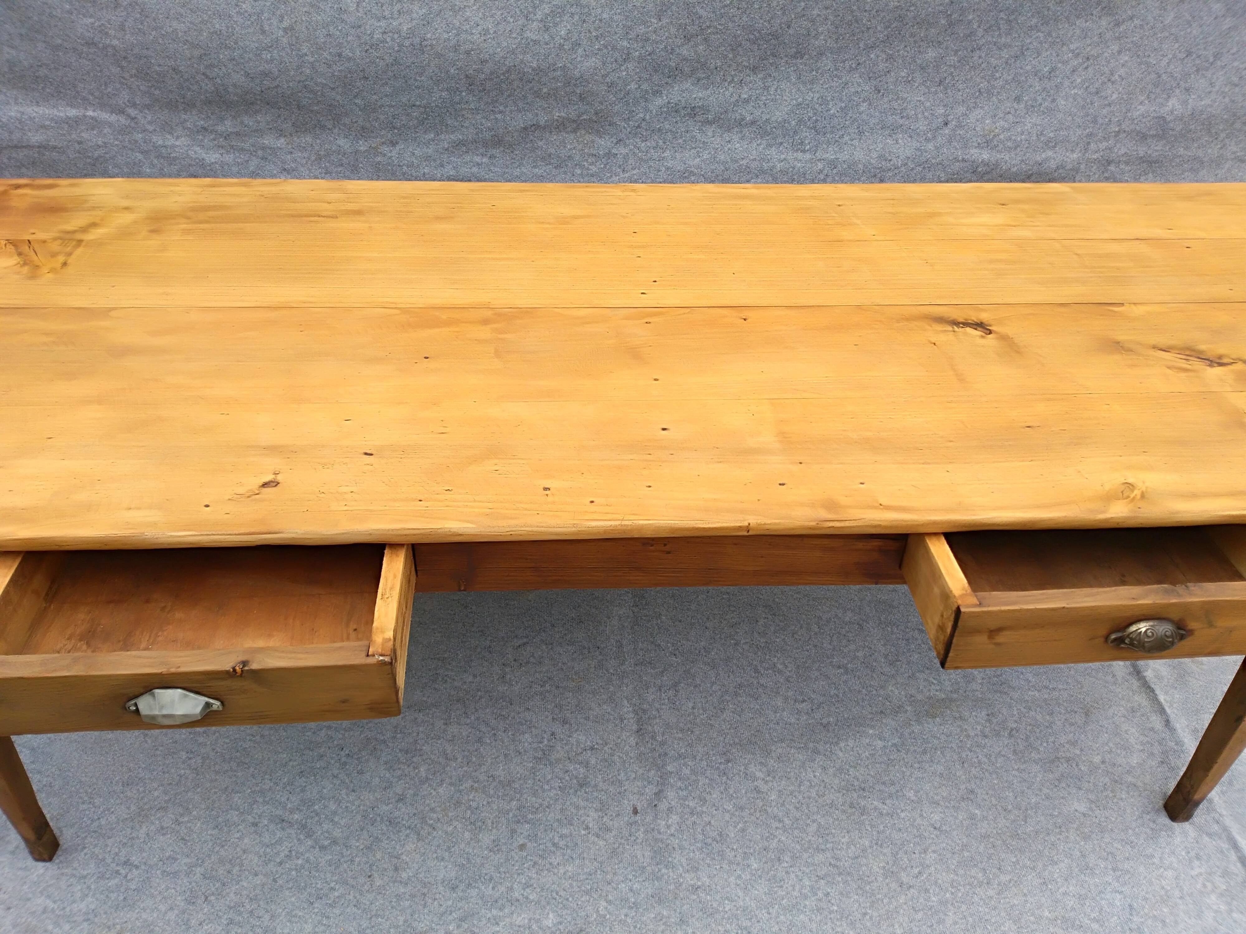 Old farm table 252cm