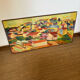 Contemporary painting cubist landscape on canvas