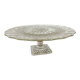 Pie dish on foot