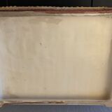 Straw porcelain cheese tray