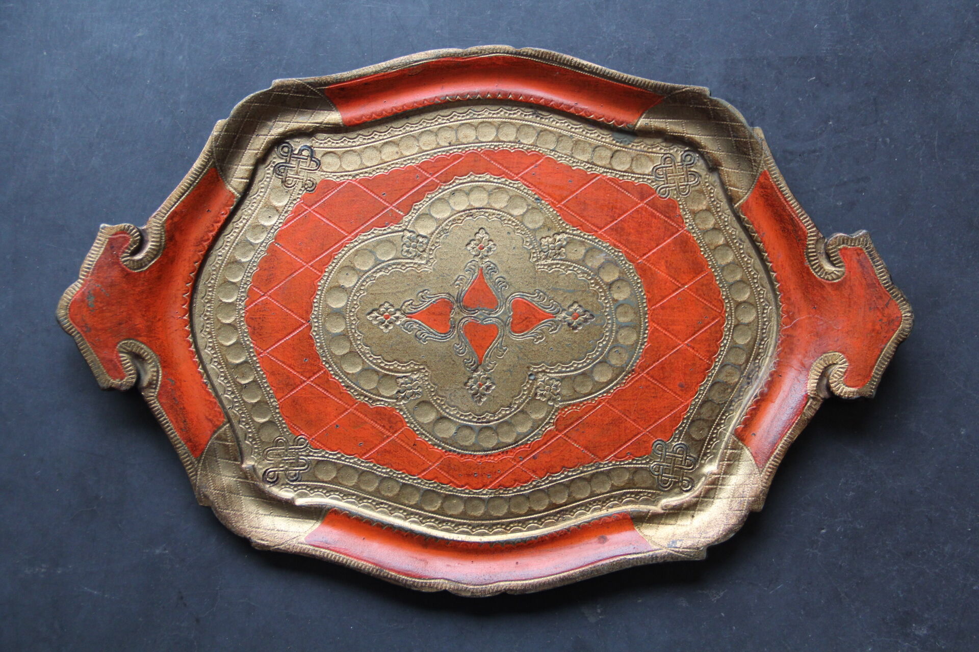 Vintage Venetian plateau, circa 1970