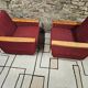 Pair of vintage armchairs 1960