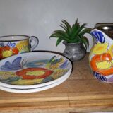 Enssemble de vaisselle fleury
