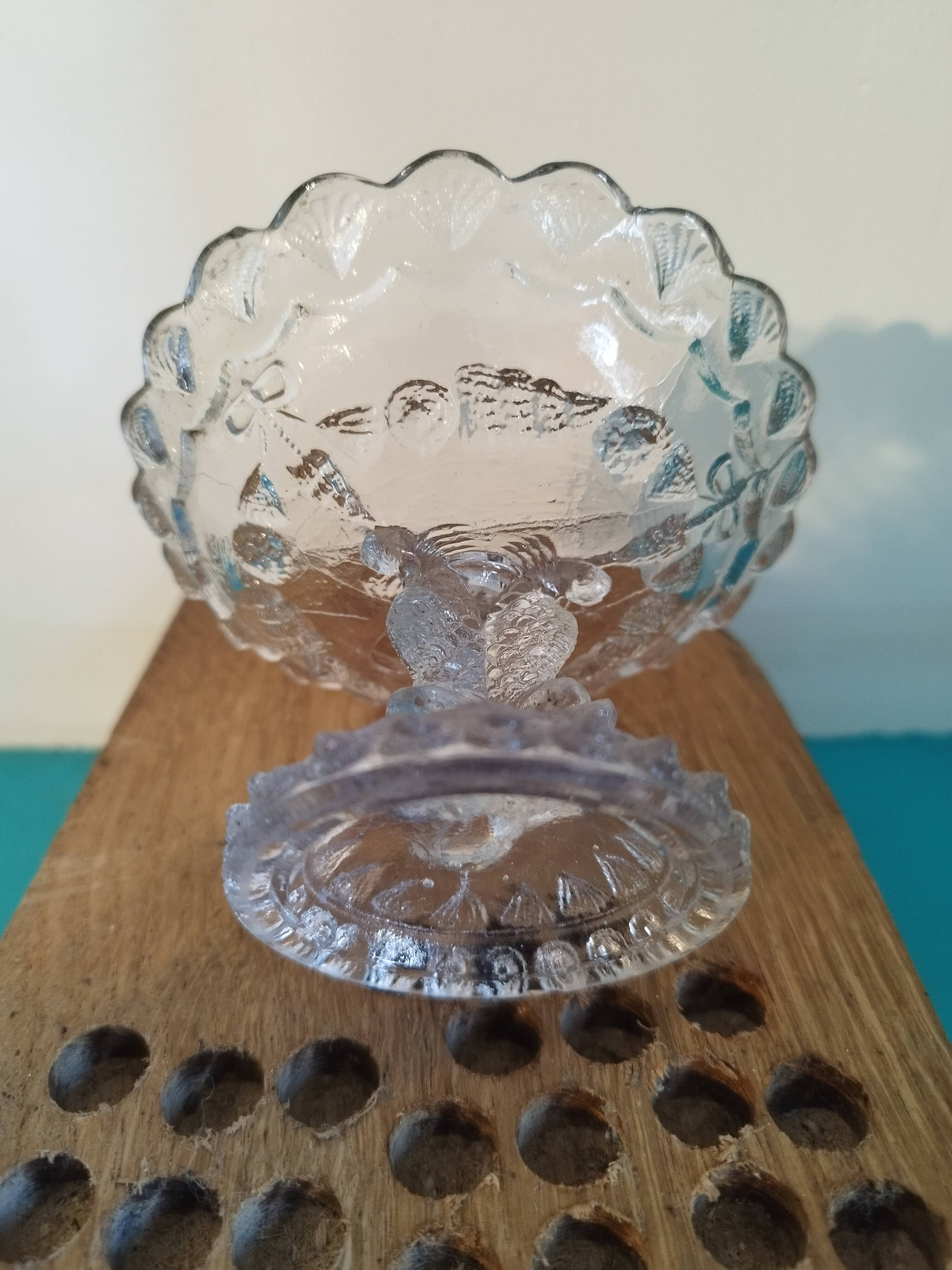 Vintage glass cup