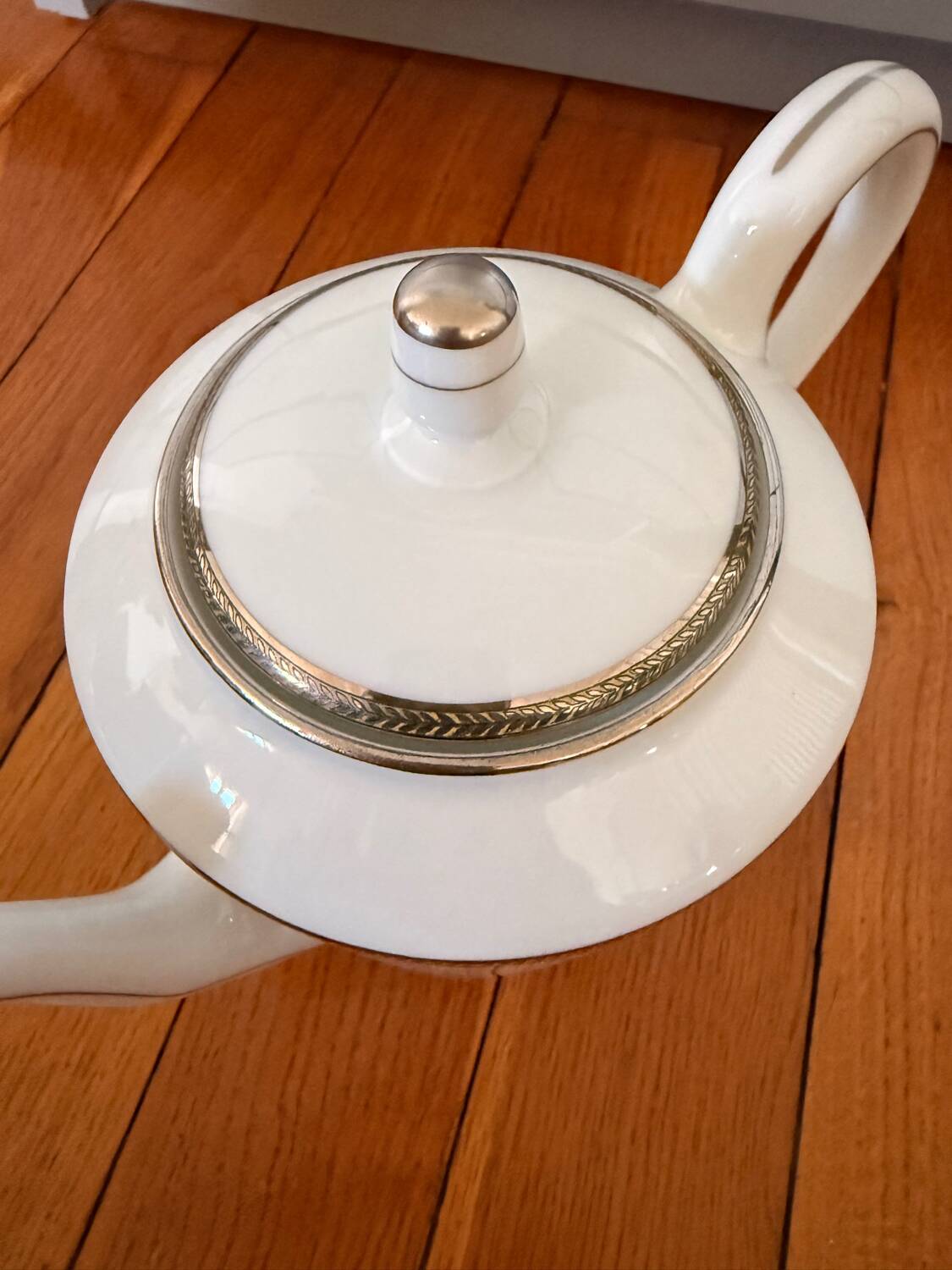 Limoges porcelain teapot