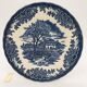6 dessert plates in English earthenware Myott Meakin
