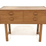 Scandinavian oak chest of drawers, Sweden, 1960