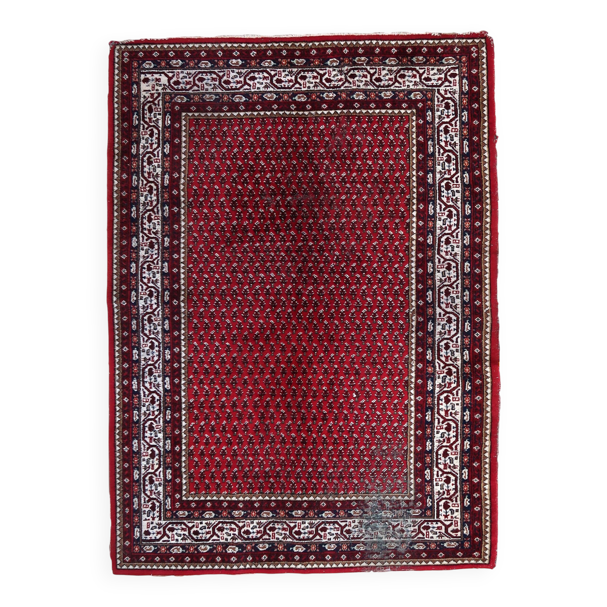 Tapis Vintage Seraband Fait Main en Laine – 174 x 240 cm