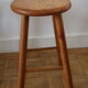 2 pine stools 450mm